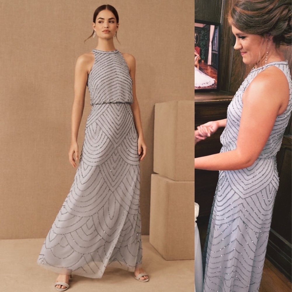 SOLD BHLDN Madigan Beaded Dress